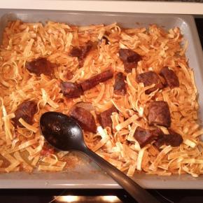 Μοσχαράκι με χυλοπίτες της&nbsp;μαμάς