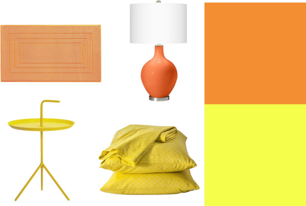 interior design pantone spring 2013 trend colors lemon zest and nectarine