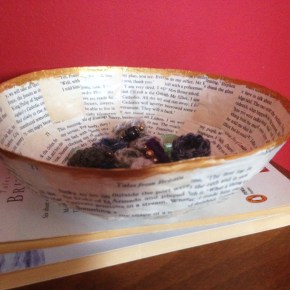 DIY: Το «μυθιστόρημα» ενός μπόλ/ DIY: A paper bowl&nbsp;story