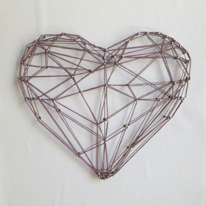 Το πιο γλυκό χειροποίητο δώρο για τη γιορτή της μητέρας!/ Mother’s day handmade present – String&nbsp;heart!