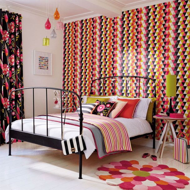 Harlequin Kaleidoscope Wallpaper