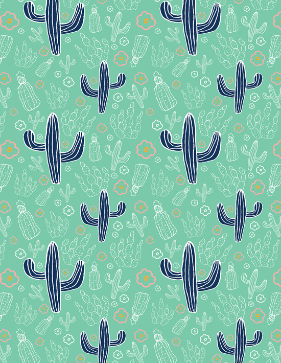 pattern cactus2