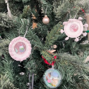 DIY: Χριστουγεννιάτικα στολίδια για παιδιά με τα παιδιά :)/ Christmas ornaments for kids with kids&nbsp;:)